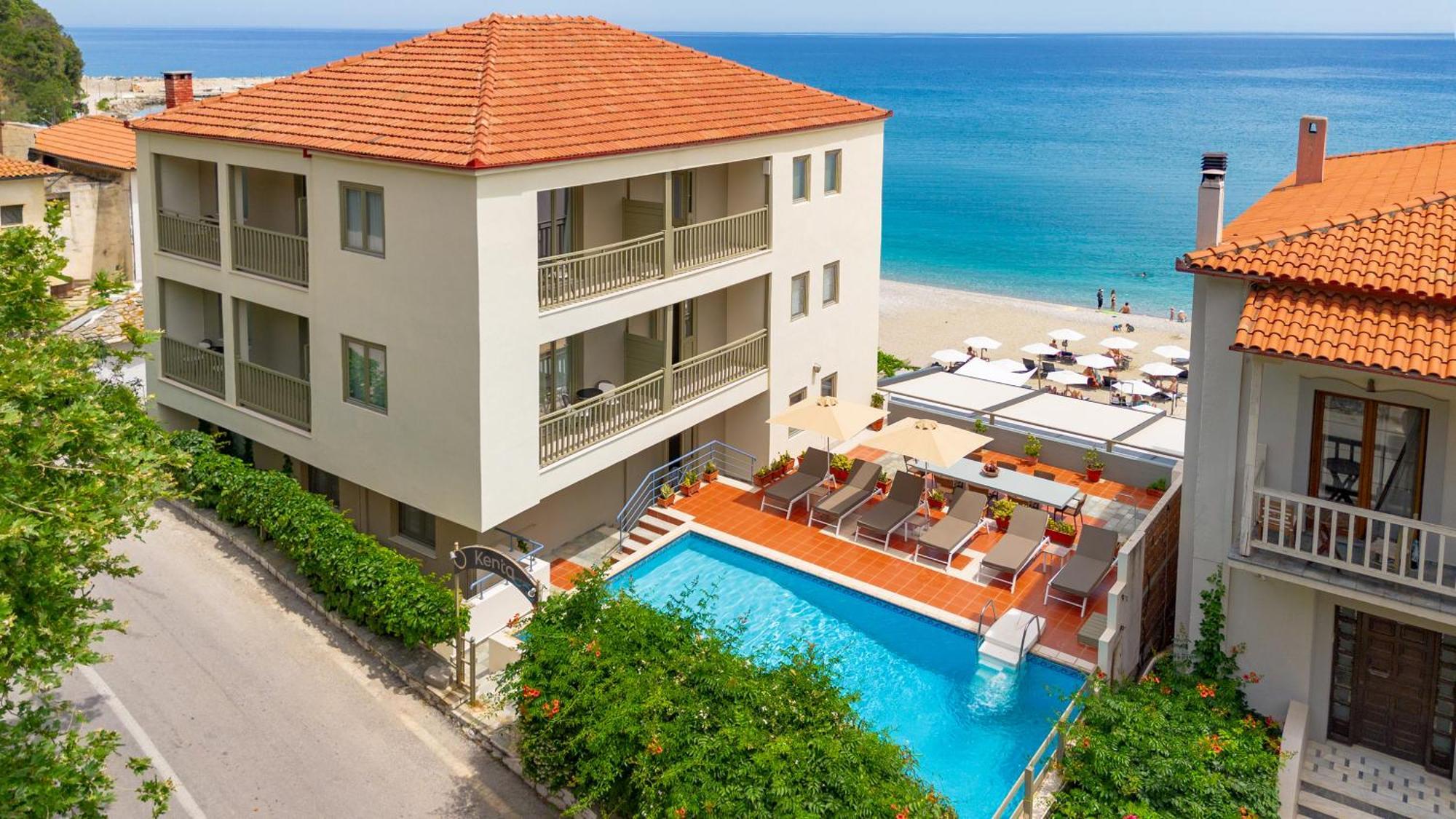 Kenta Beach Hotel Agios Ioannis  エクステリア 写真